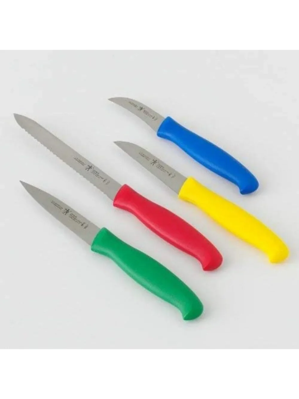 4-Piece Paring Knife Set - Precision Cutting, Ergonomic Handles, Kitchen